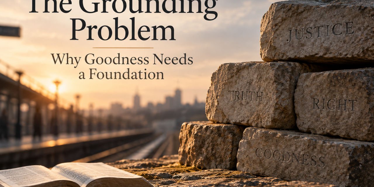 The Grounding Problem: Why Goodness Needs a Foundation
